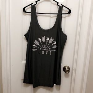 LOVE No Boundaries tank top